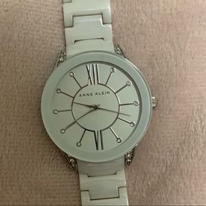 Anne Klein White Watch